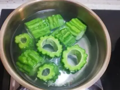 Make Bitter melon step 3