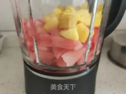 Make Watermelon mango juice step 4