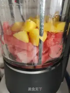 Make Watermelon mango juice step 5