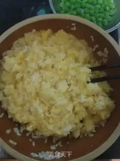 Make Peas and eggs step 5