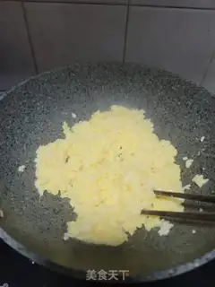 Make Peas and eggs step 7