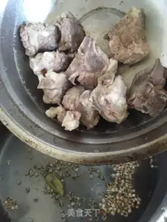 Make Pumpy rice chop soup step 5