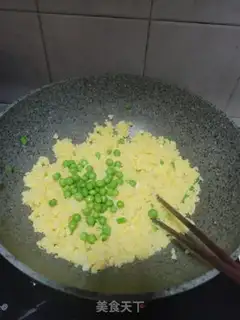 Make Peas and eggs step 10