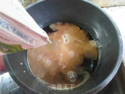 Make Milk and iced tea step 6