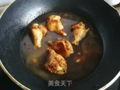 Make Chicken wings and potatoes step 4