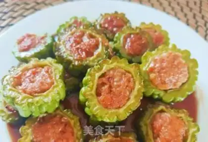 Make Bitter melon step 16