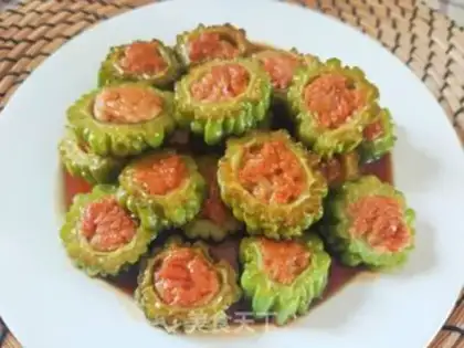 Make Bitter melon step 17