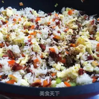 Make Carrot weenie rice step 7