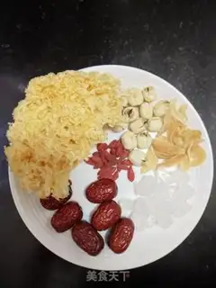 Make Milk, silver-eared fruit step 0