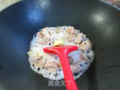 Make Soup chicken roast pork step 4
