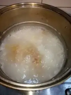 Make Celery pork porridge step 2
