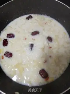 Make Milk, silver-eared fruit step 7