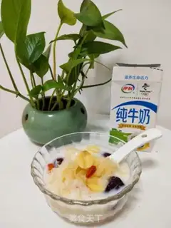 Make Milk, silver-eared fruit step 8
