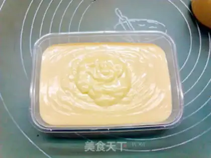 Make Cranberry cream mango ice cream step 7