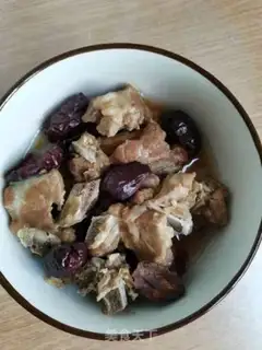Make Red dates evaporated ribs step 4
