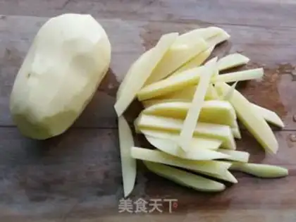 Make French fries step 0