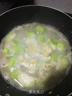 Make Sprinkled egg pasta step 2