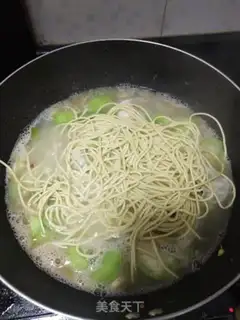 Make Sprinkled egg pasta step 3