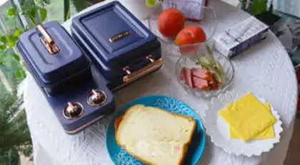 Make A sandwich breakfast step 0