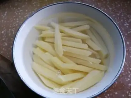 Make French fries step 1
