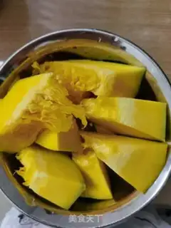 Make Pumpkin mango milk step 0
