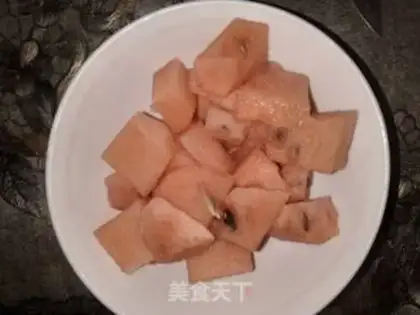 Make Watermelon signature, ham sauce step 0