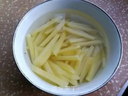 Make French fries step 3
