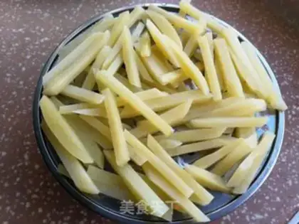 Make French fries step 4