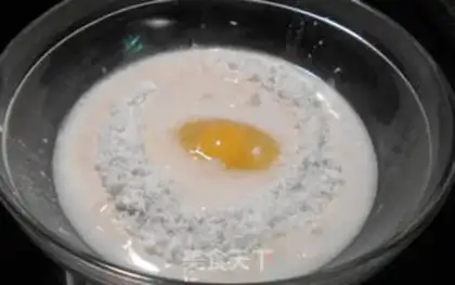 Make Egg-milk pie step 0