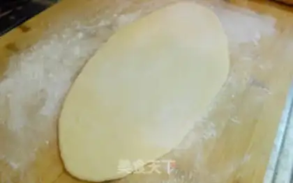 Make Egg-milk pie step 3