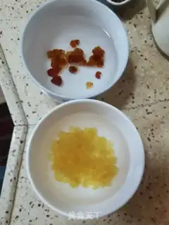 Make Peach soap and date soup step 1