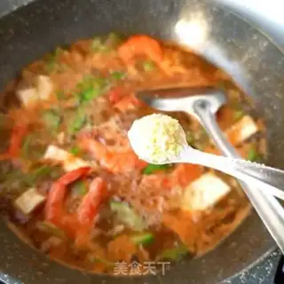 Make Shrimp tofu soup step 16