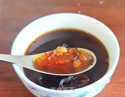 Make Peach soap and date soup step 5