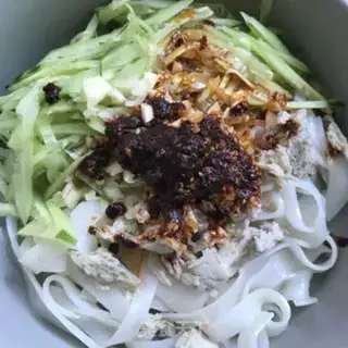 Make Garlic cucumber with skin step 4