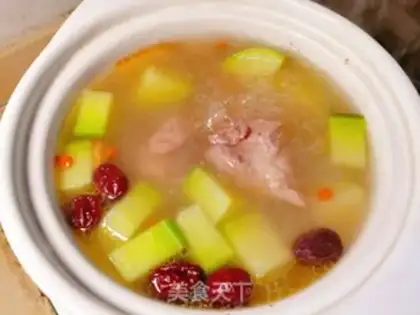 Make Little bone fan soup step 4