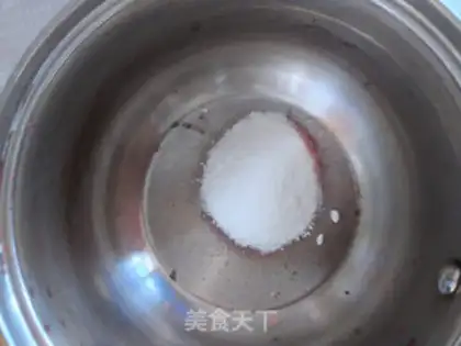 Make Milk and plum ice powder step 6