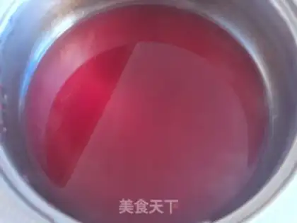 Make Milk and plum ice powder step 8