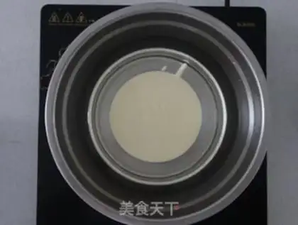 Make Peach cream step 3
