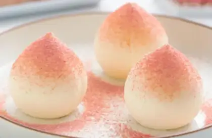 Make Peach cream step 4