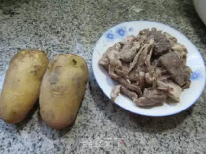 Make Potato beef step 0