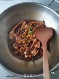 Make The soybeans are burning the fish step 6
