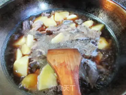 Make Potato beef step 9