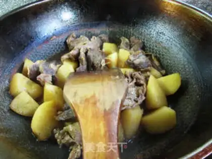 Make Potato beef step 10