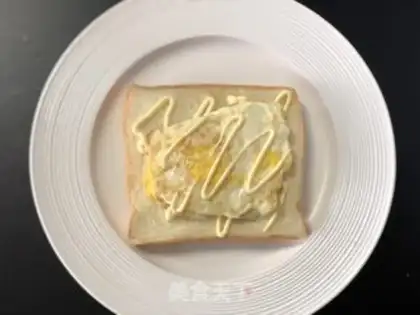 Make Classic ham and eggs sandwich step 2