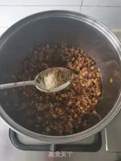 Make Bean dry mushroom sauce step 10