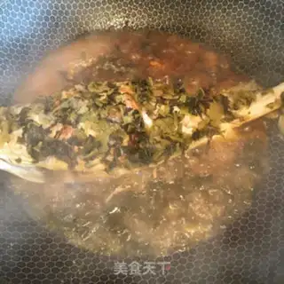 Make Snow cuisine and yellowfish step 3