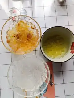 Make Peach gel twig step 0