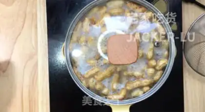Make Salt-water peanuts step 2
