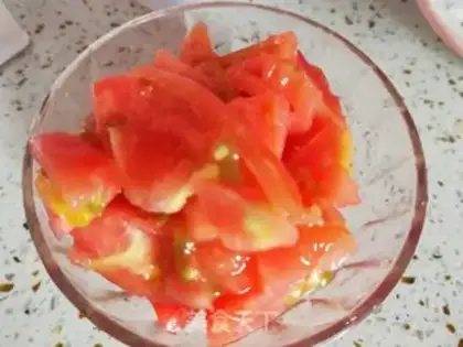 Make Tomato fried eggplant step 2