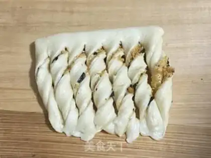 Make Meat pine rolls step 11